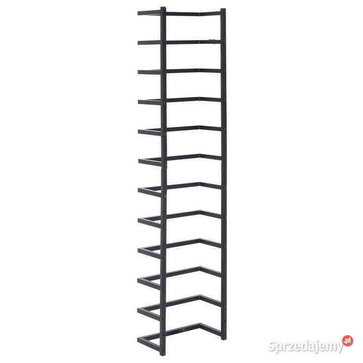 Stojak na ręcznik czarny 24x12x96 stalowy Pozostałe Warszawa