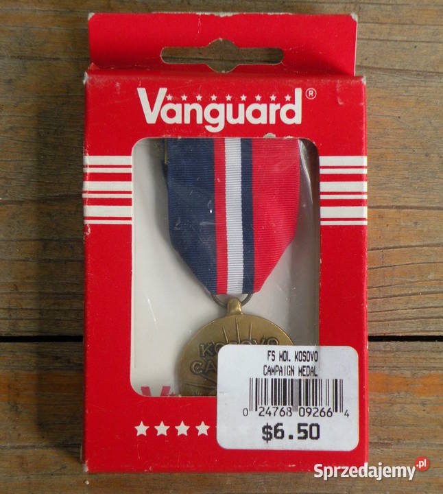 Medal Us Army Kosovo campaign VANGUARD Wrocław