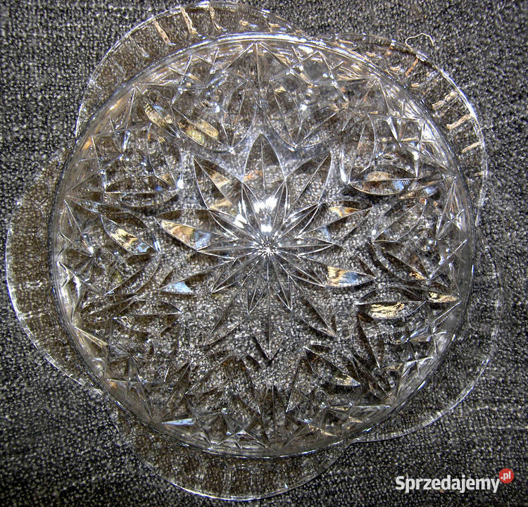 patera talerz vintage kryształBD sprzedam