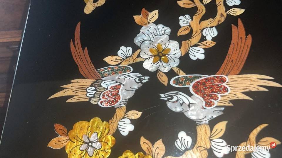 Obraz z laki Made in Iran Syg NAKHAEE 2 ptaszki