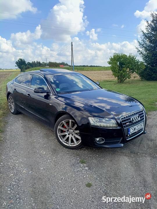 Audi A5 SportBack SLine ogranicznik prędkości Pruszcz