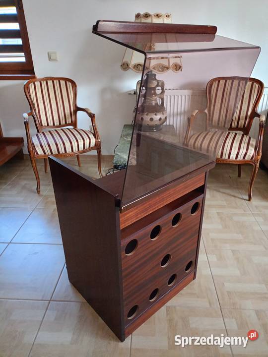 Szafka Hi Fi pod Gramofon Audio Vintage Drawski Młyn