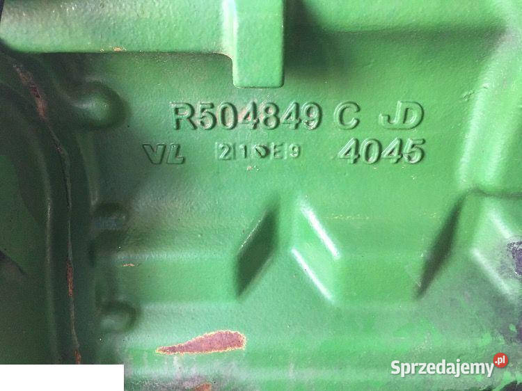 John Deere WAŁ KORBOWY Crankshaft R503715 CZĘŚCI Jastrzębniki