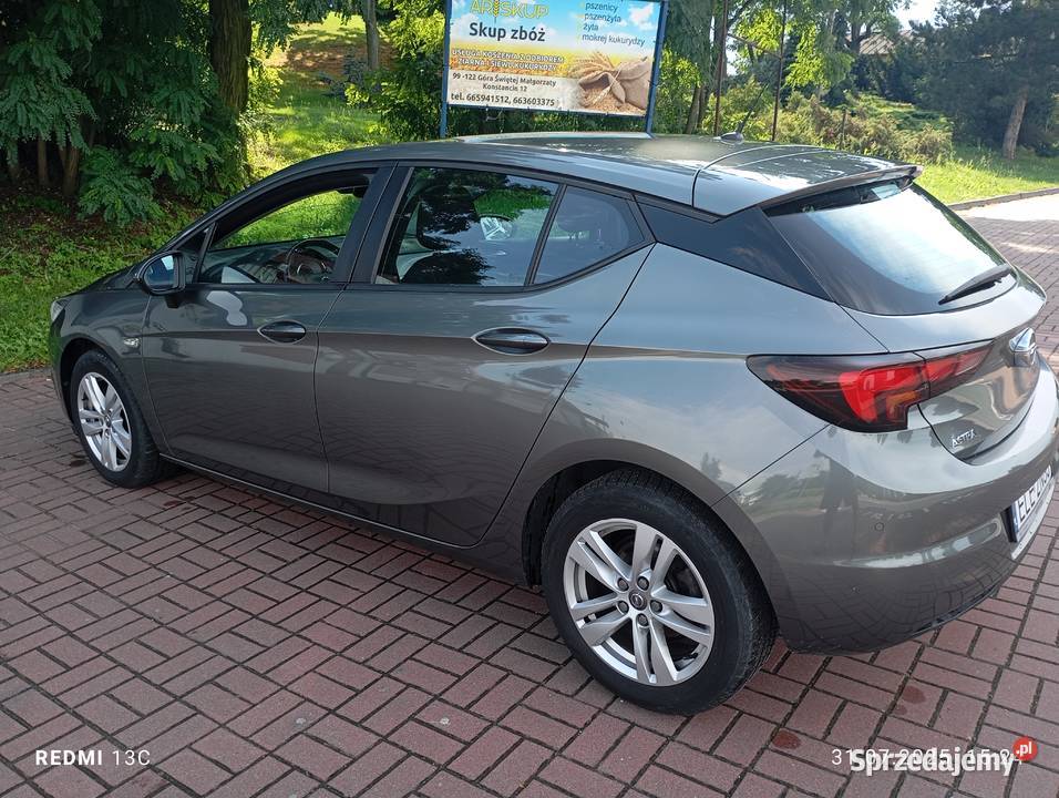 Opel Astra K 2019r 14 Turbo benzyna 125 Salon Łódź