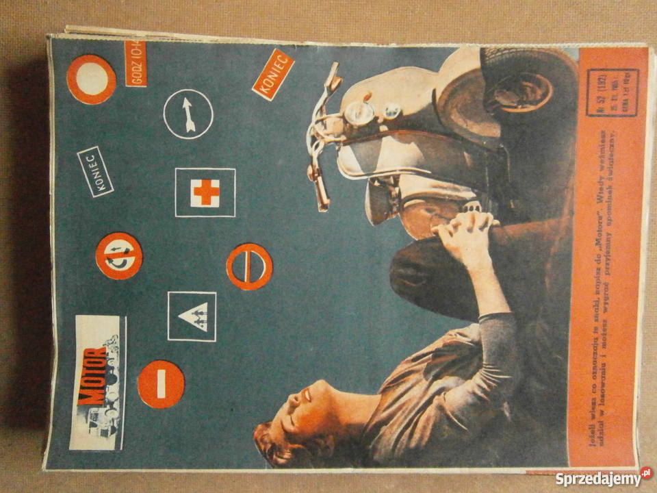 Czasopismo Motor roczniki lata 50 sprzedam
