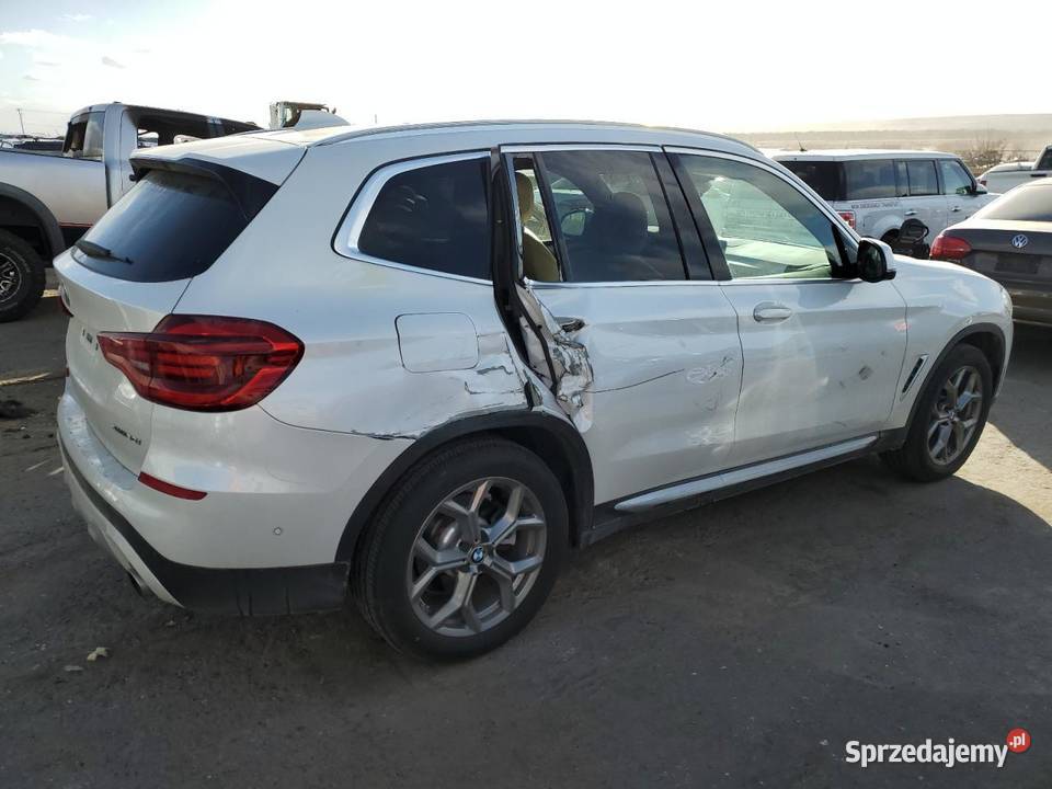2020 BMW X3 XDRIVE30I biały Samochody osobowe śląskie