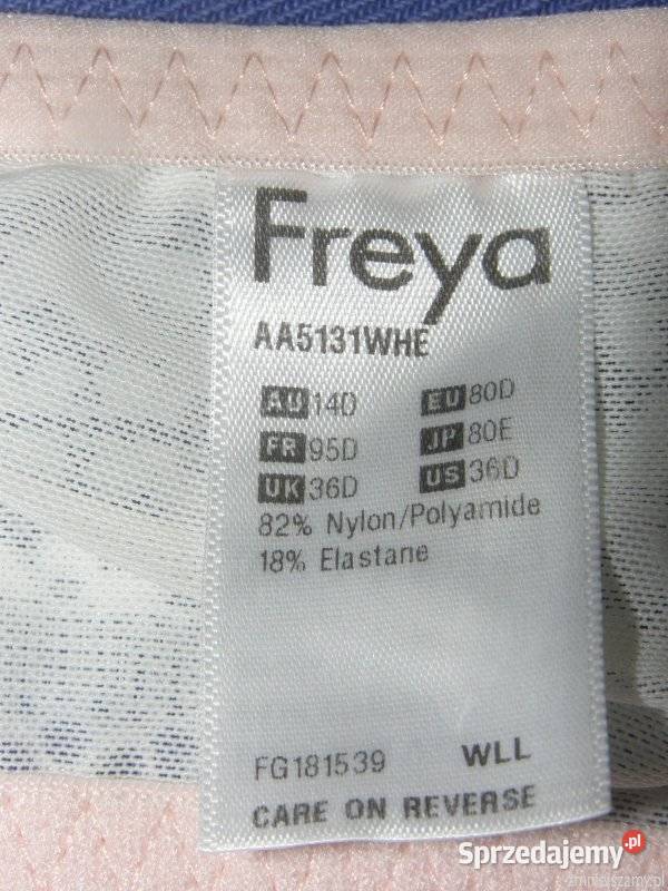 Biustonosz Stanik 36D 80D Freya DAISY Siedlce