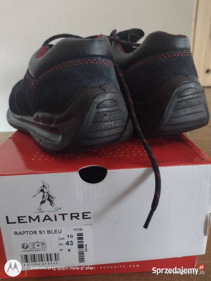 Buty BHP z podnoskiem firmy LEMAiTRE podkarpackie Krosno sprzedam