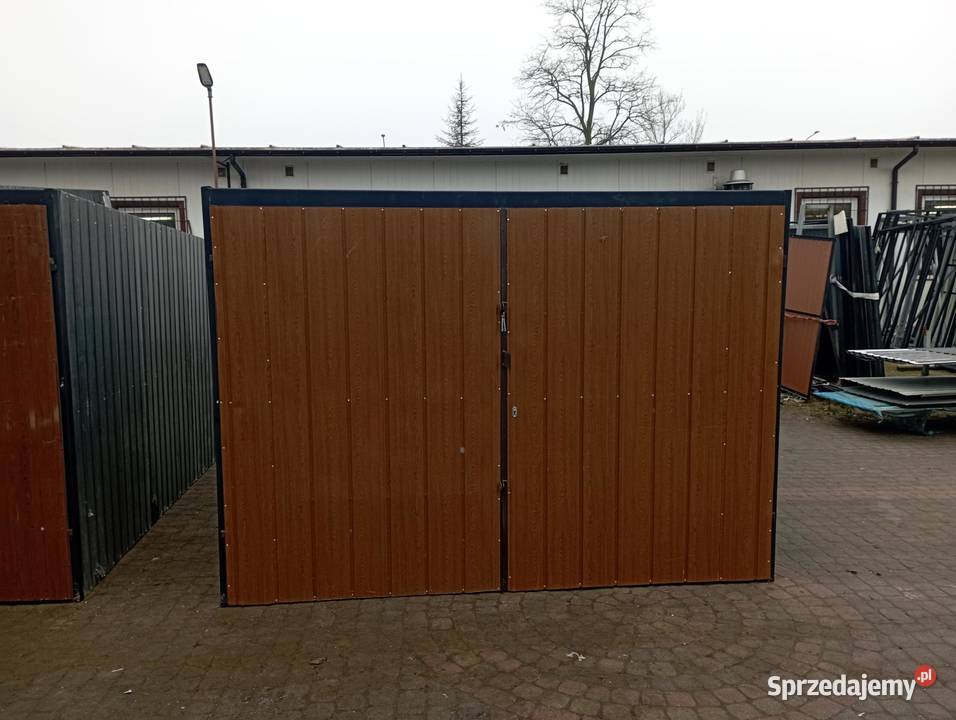 Garaż blaszany II i III gatunek duża ilość Wielogóra