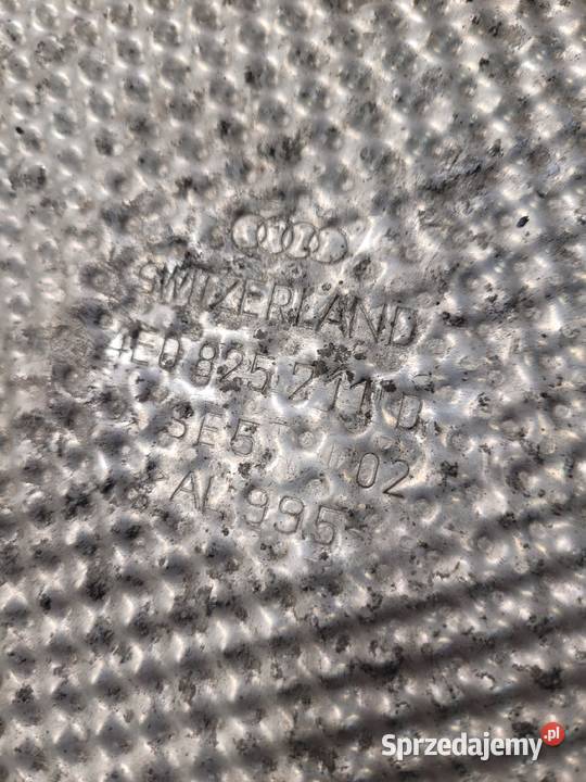 OSŁONA TERMICZNA PODŁOGI AUDI A8 D3 4E0825711D osobowe
