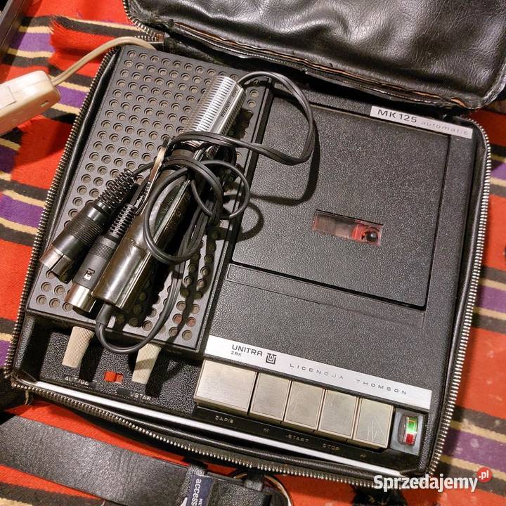 Radiotelefony magnetofony MK 125Walkmen Inne Skierniewice