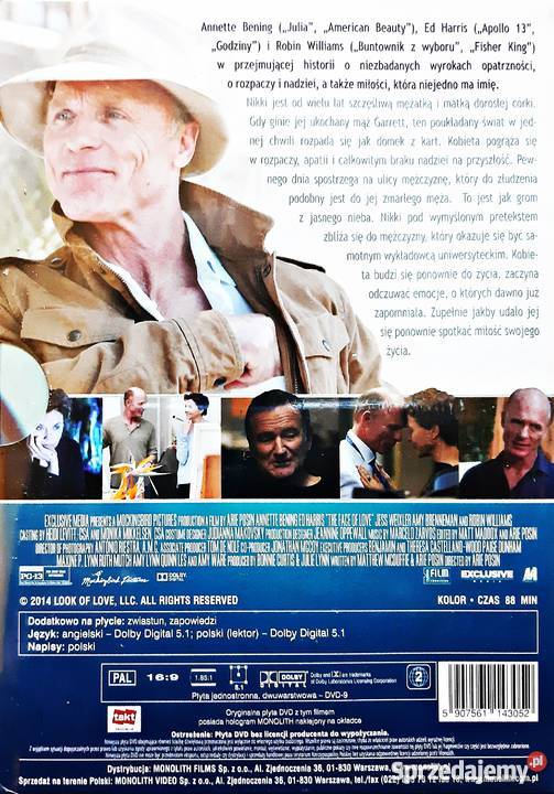 OBLICZE MIŁOŚCI ANNETTE BENING wielkopolskie Kalisz