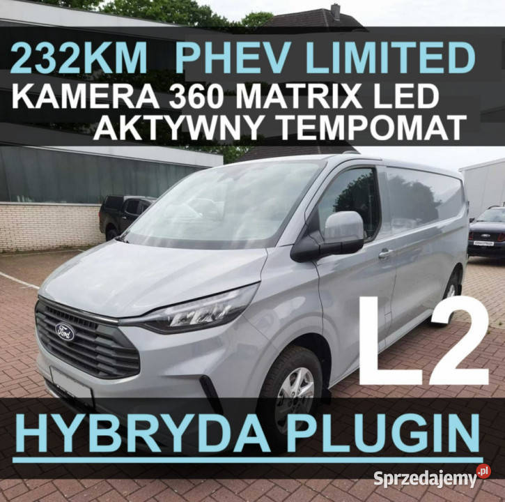 Ford Transit Custom PHEV 232 Hybryda Plugin Szczecinek
