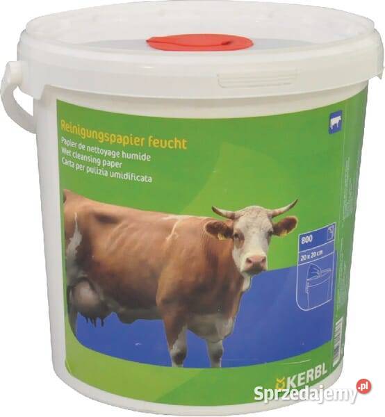 Chusteczki do wymion 800 w wiaderku VV15817