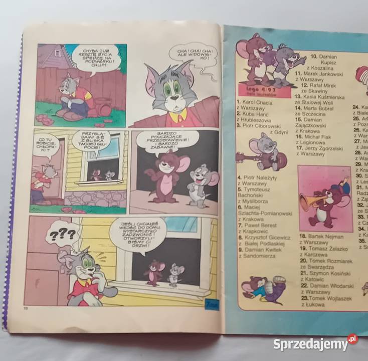 Komiks TomJerry 797 TMSemic 1997r wielkopolskie Koźminek sprzedam