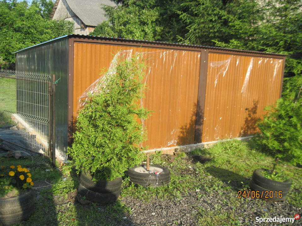 Sprzedam garaż blaszany blaszak 3x4 4x5 4x6 5x6 Jabłonki sprzedam
