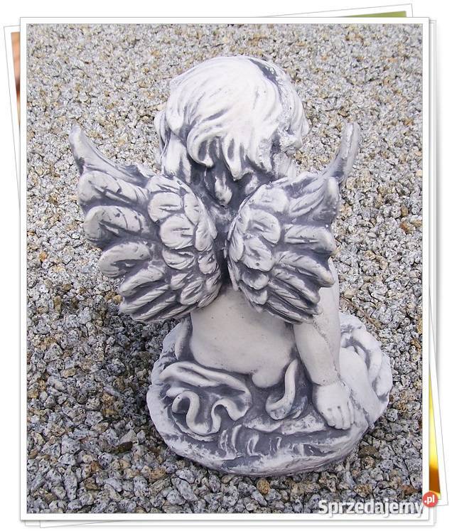 FIGURKA betonowa ANIOŁEK A16 amorek opolskie Nysa