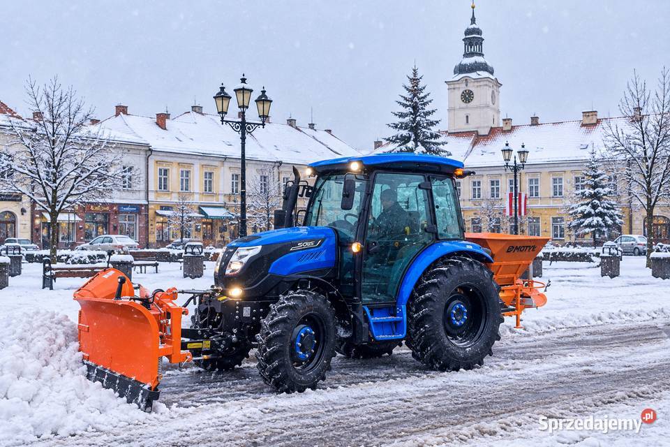 ZESTAW KOMUNALNY CIĄGNIK SOLIS 60 z rewersem łódzkie Piotrków Trybunalski