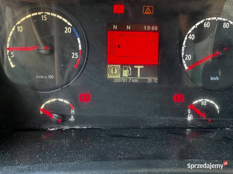 SCANIA P 230 śmieciarka 14 m3 NTM 2 k Nowiny