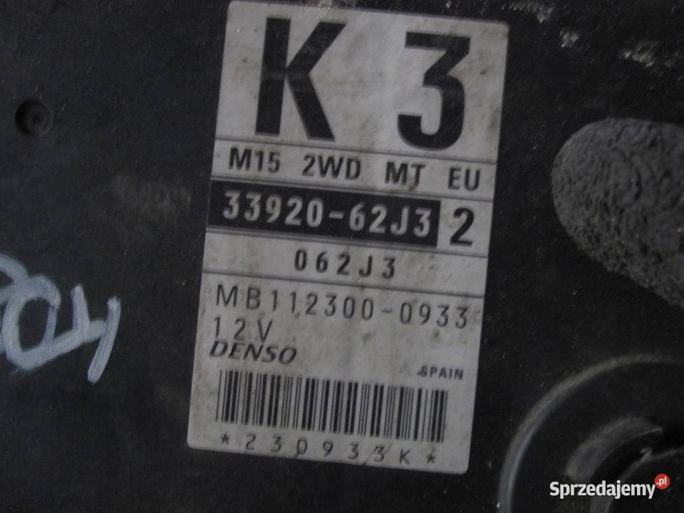 SUZUKI SWIFT III komputer sterownik silnika