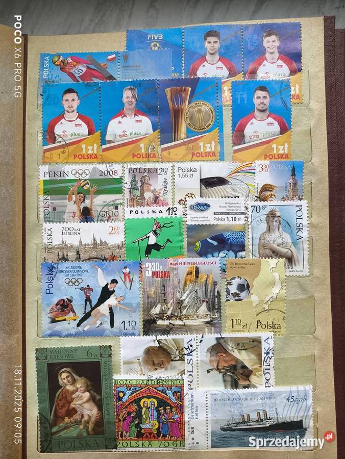 Znaczki polskie Warszawa