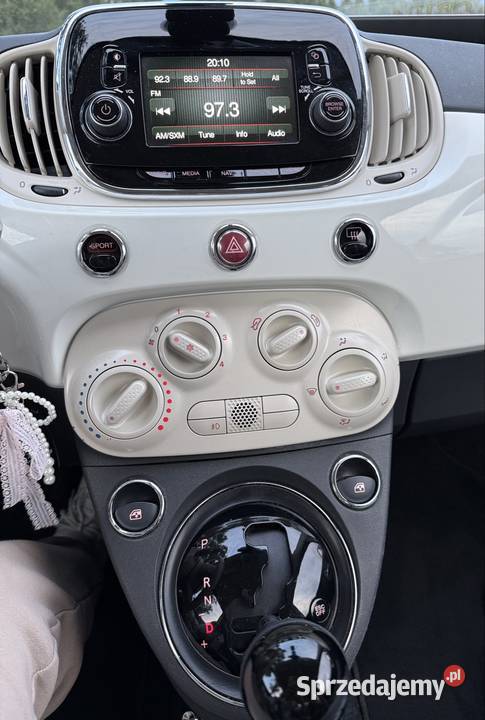 Fiat 500 AUTOMAT 14 benzyna 2017 Rick Case ABS Chełm