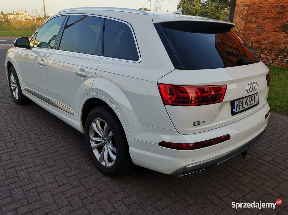 Audi Q7 20 252 4x4 niski przebieg asystent pasa ruchu Płock