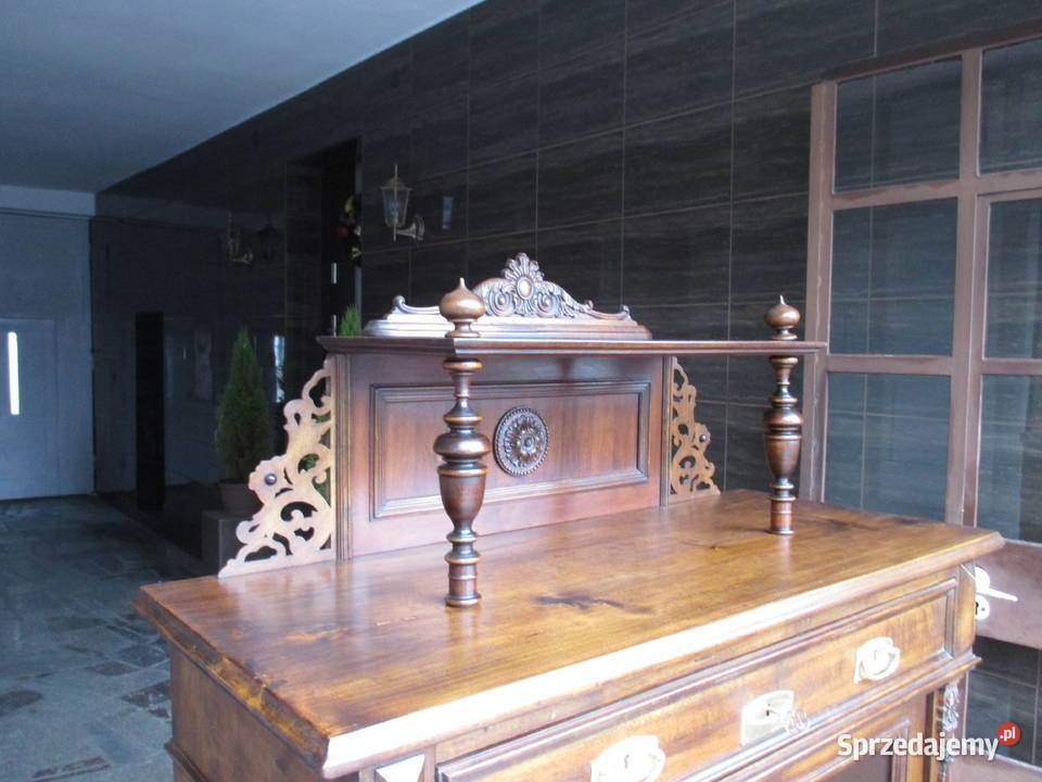 Witryna biurka szafki antyki Ostrzeszów