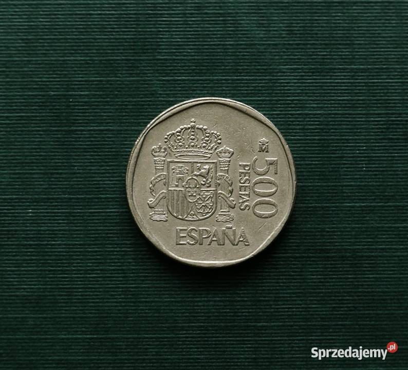 Hiszpania 500 peset 1989r Gliwice