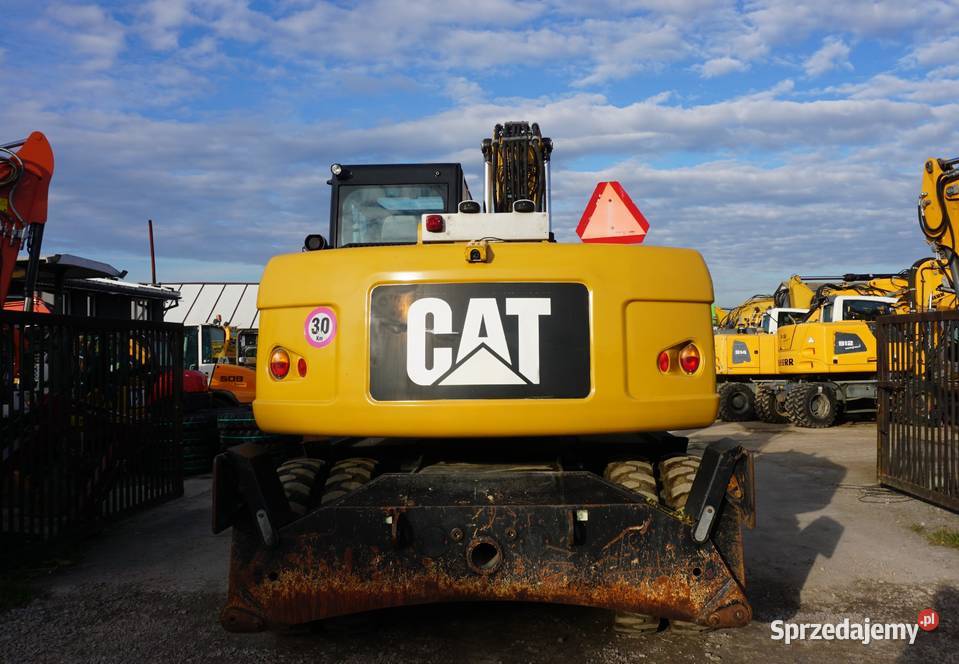 Koparka kołowa CAT M 313 D 2014 Jeziorko