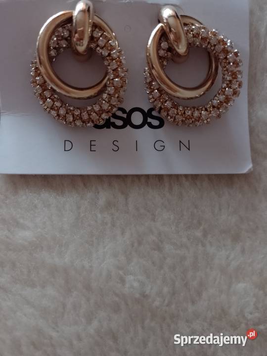 ASOS Bogato zdobione kolczyki biznesowe z małopolskie Kraków