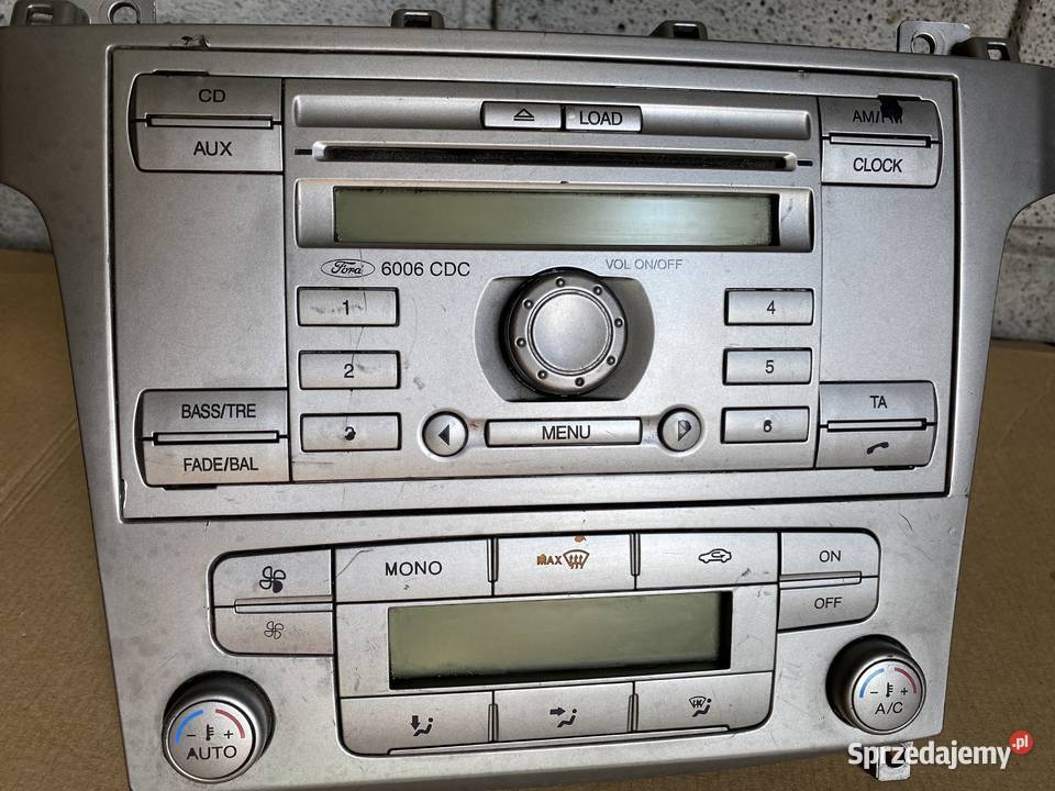 RADIO FORD 6006 CDC FORD S FORD S Turek
