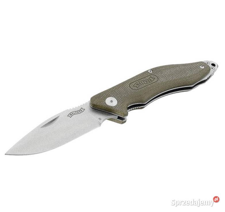 NÓŻ SKŁADANY ZIELONY TAKTYCZNE OSTRZE EDC małopolskie Nowy Sącz sprzedam