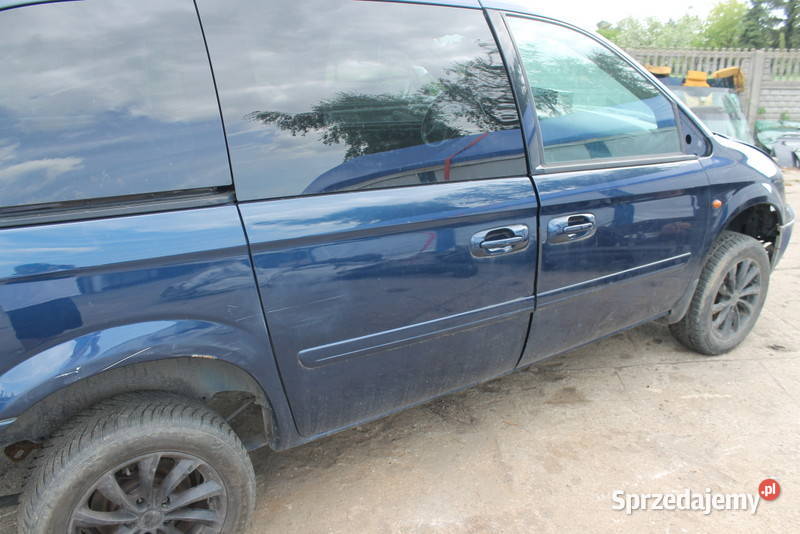 CHRYSLER VOYAGER DRZWI PRAWE GRANATOWE 0107 R Kawnice sprzedam