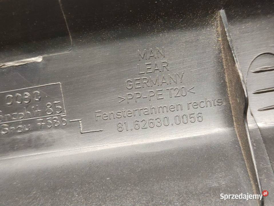 Ramka Szyby Drzwi Prawa MAN TGS 81626300056 Pleszew