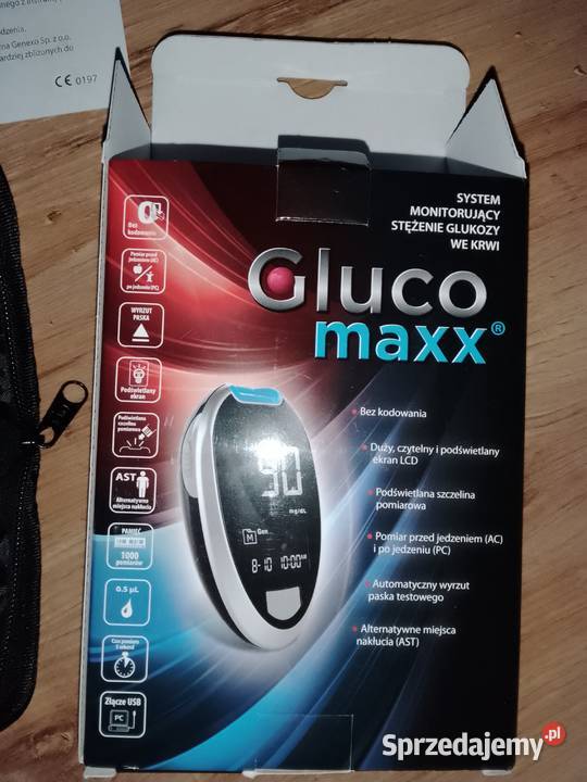 Glukometr Gluco maxx NOWY Bełchatów