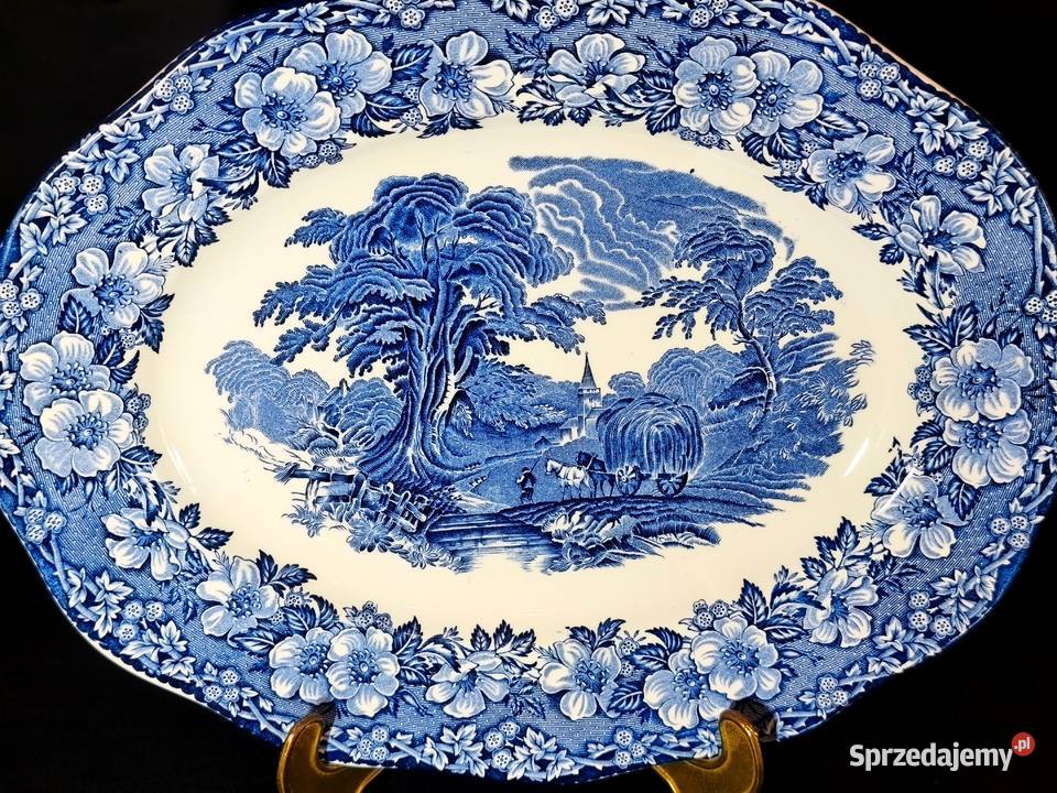 Duży półmisek Woodland Enoch Wedgwood Porcelana i szkło Chełm sprzedam
