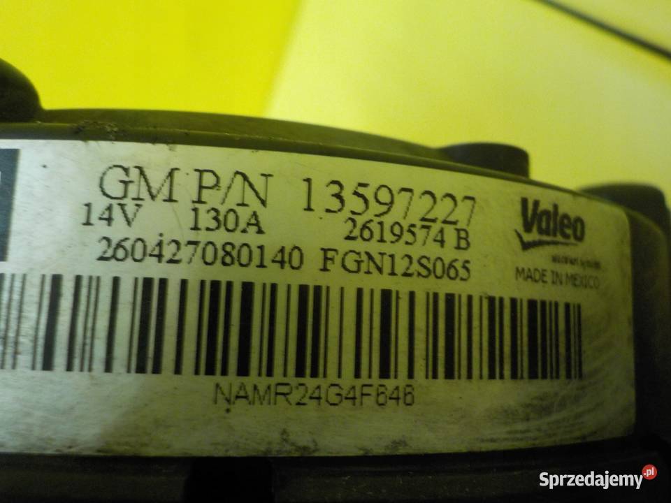 ASTRA J INSIGNIA ZAFIRA MOKKA 14 T 16r 140 świętokrzyskie Suków