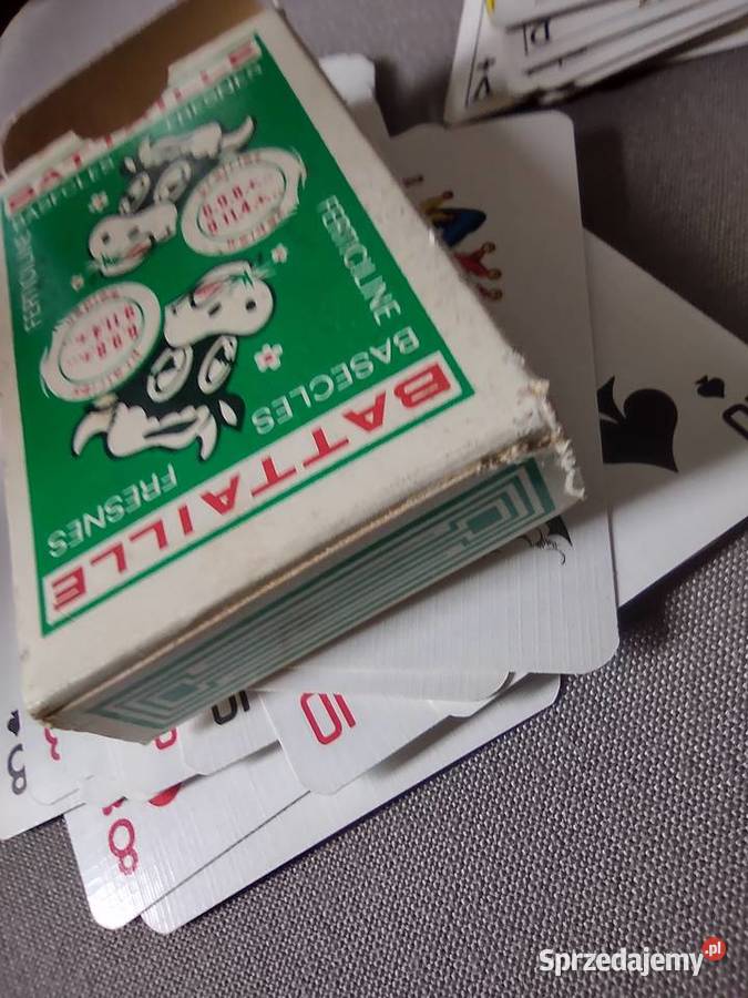 Kolekcjonerska talia kart Battallie kompletna Gniezno