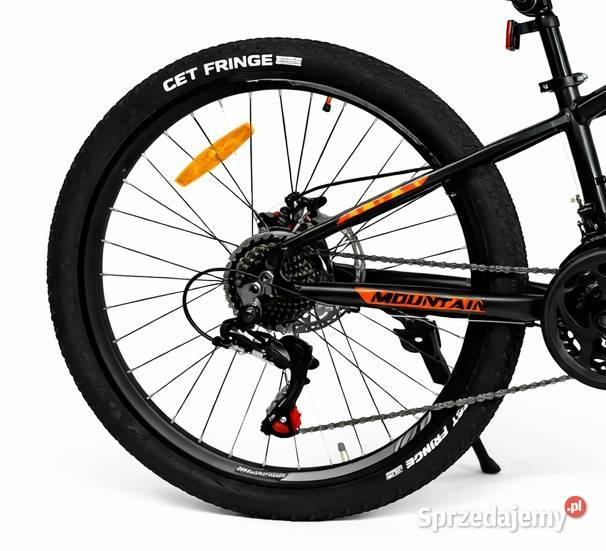 ROWER GÓRSKI MTB KOŁO 24 CALE RAMA 11 ALUMINIOWA Górskie, MTB Skawina