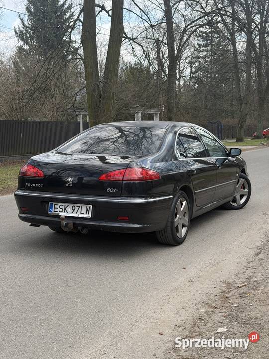 Peugeot 607 2OHDi LUX SKÓRA Peugeot łódzkie Łódź