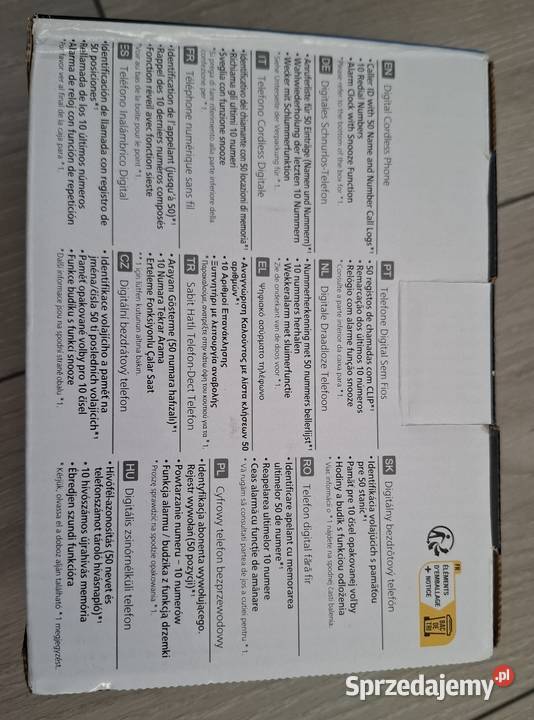 Panasonic KXTG1611PDH telefon stacjonarny Kajetany