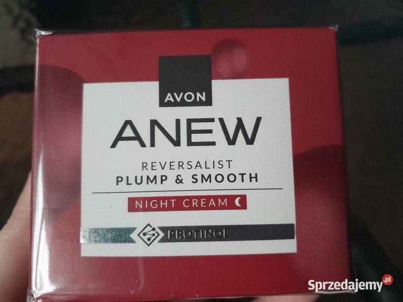 Krem na noc Avon Anew Reversalist Plump Smotth Dla kobiet