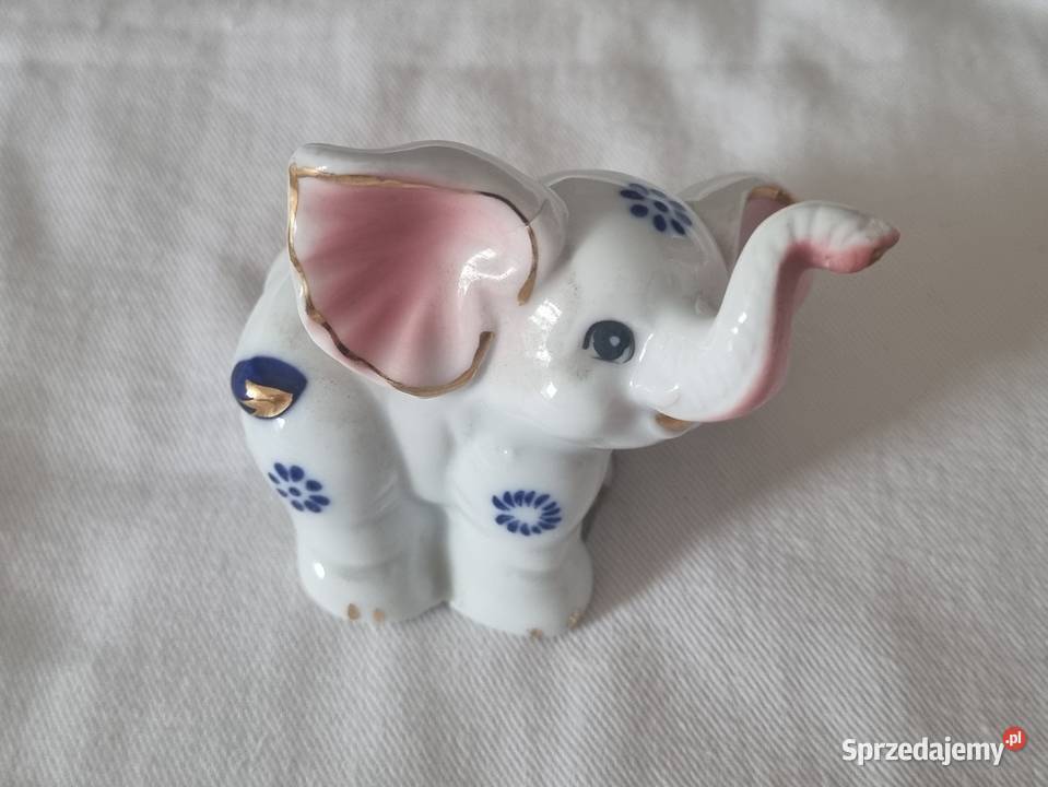 Wesoły porcelanowy słońsłonik Bambi Warszawa