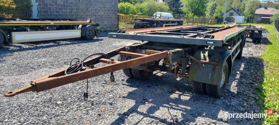 pod kontener Zasław D659 PRZYCZEPA ZASŁAW D659 Poręba