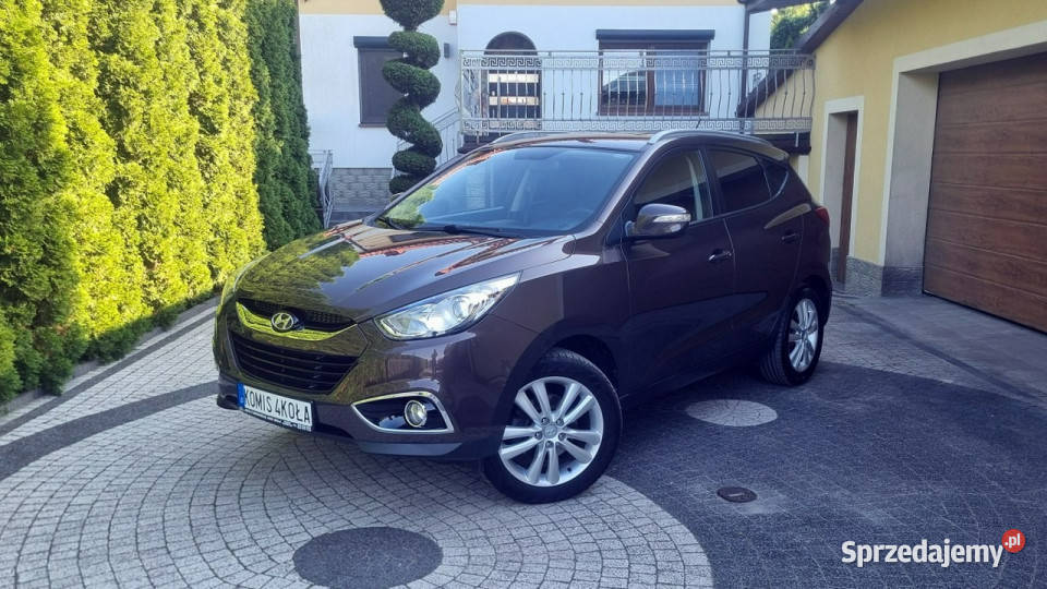 Hyundai ix35 PółSkóry Serwis Wzorowy Stan gniazdo USB mazowieckie Płońsk