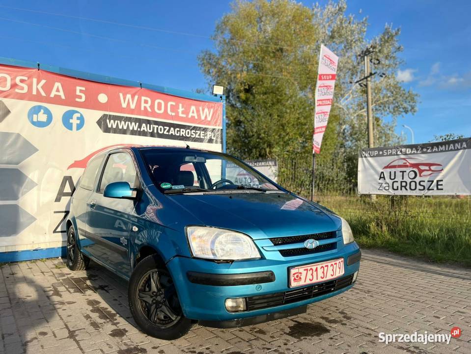Hyundai Getz 14 Benzyna Klimatyzacja Elektryka Wrocław
