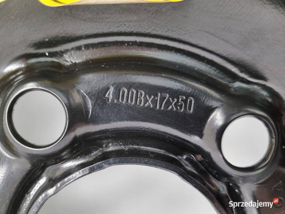 KOŁO DOJAZDOWE 12580 R17 9209872 5x108 Samochodowe Chełm