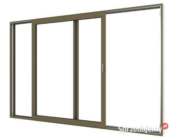 drzwi tarasowe DRUTEX Iglo Edge Slide przesuwne Nowy Sącz