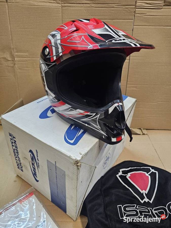 Kask motocyklowy cross enduro MDS RC4 Kaski Jelenia Góra